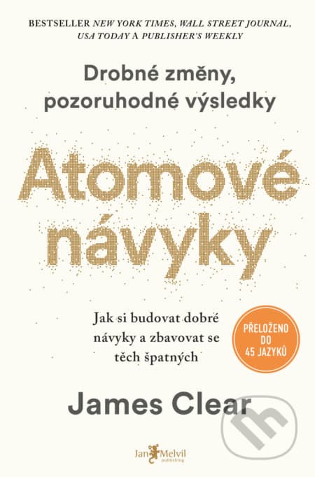 Obálka knihy Atomové návyky